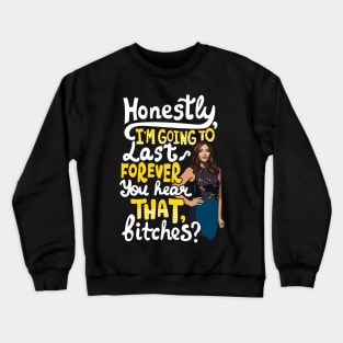 Gina Linetti Quote Crewneck Sweatshirt